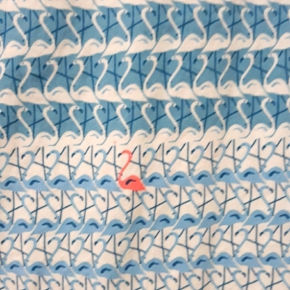 Cubavera Men's flamingo short sleeve button down cotton shirt size Large - Picture 8 of 9